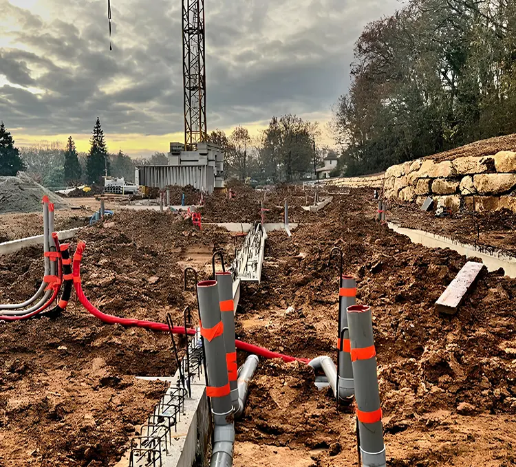 Fondations logements pradines