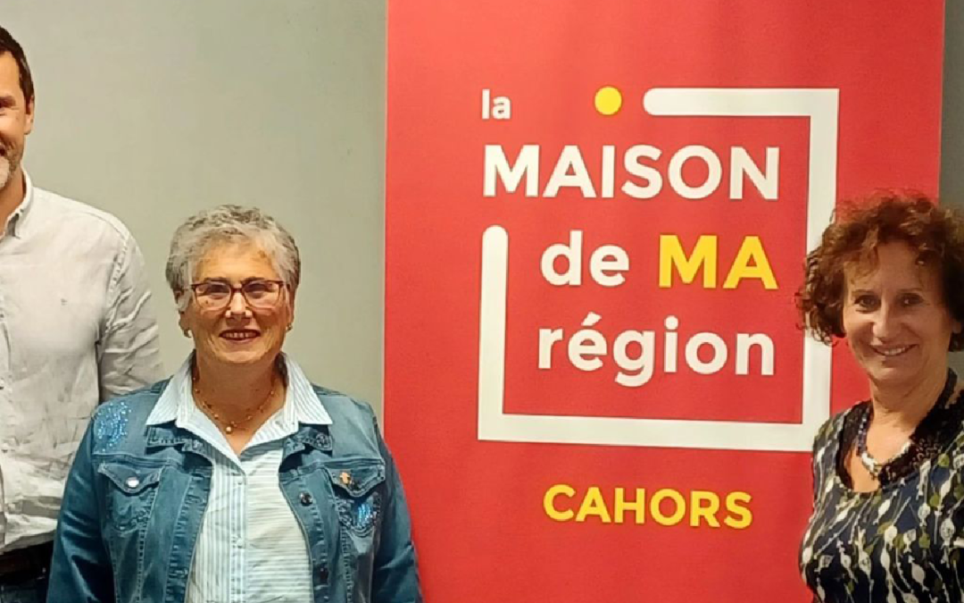 La Région Occitanie en visite à Lot Habitat !