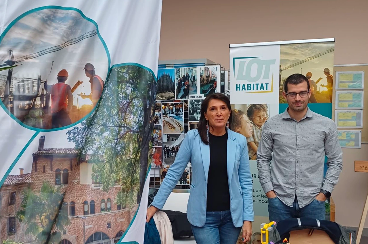 Lot Habitat, partenaire de l'évènement, est présent au 3ème forum des métiers du Bâtiment. 